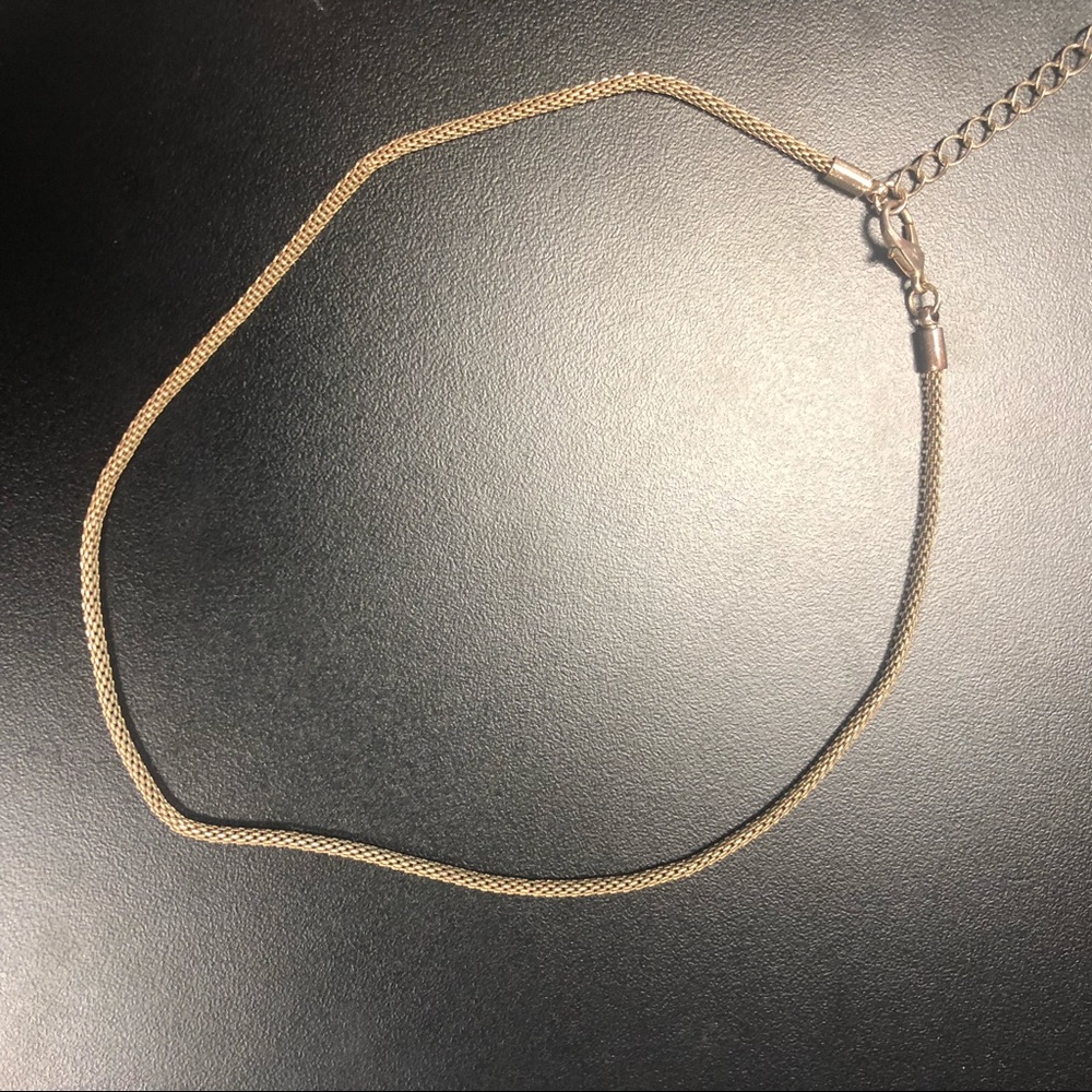 Mesh Netted Chain Choker